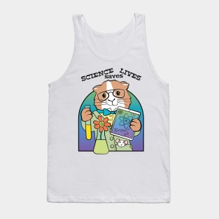 Science Saves Lives Cute Guinea Pig Tank Top